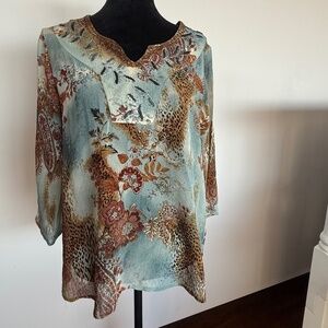 Chico's Silk Top